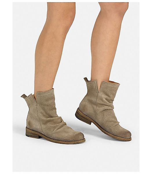 Felmini Stiefelette Veloursleder Stiefelette günstig online kaufen