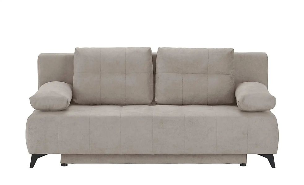 Schlafsofa  Eddy ¦ beige ¦ Maße (cm): B: 197 H: 88 T: 89 Polstermöbel > Sof günstig online kaufen