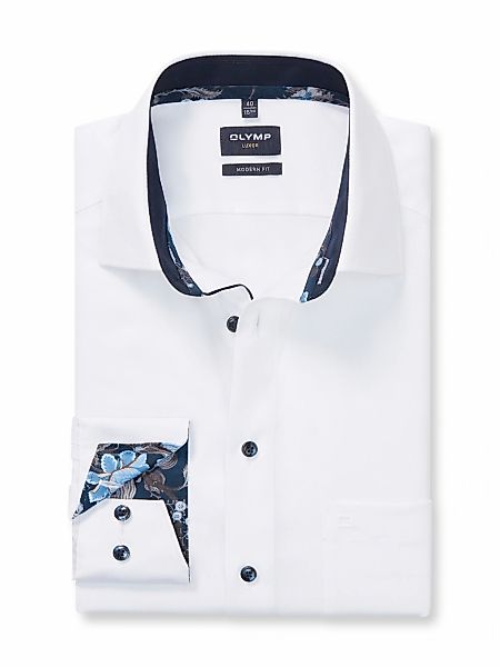 OLYMP Langarmhemd "Luxor", modern fit, New Kentkragen, Business Hemd, extra günstig online kaufen