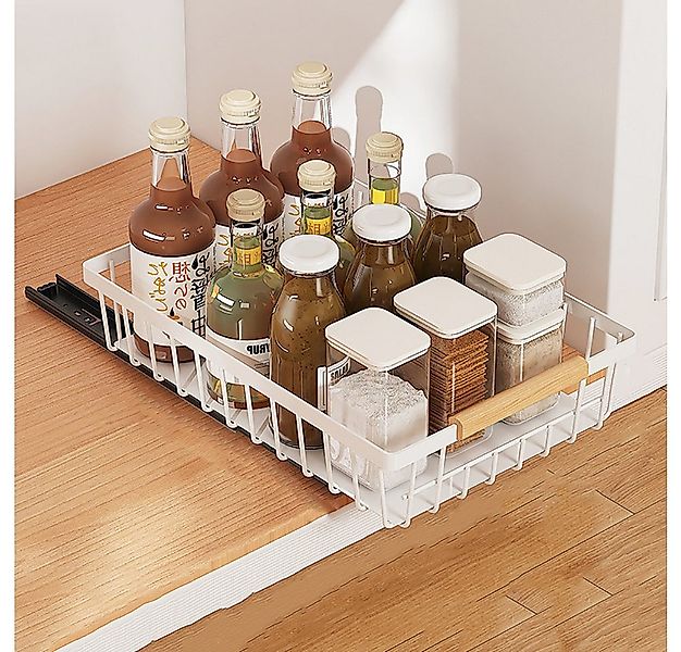 GarveeMore Küchenorganizer-Set Ausziehbarer Schrank-Organisator Multifunkti günstig online kaufen