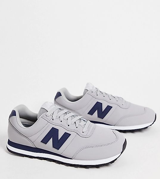 New Balance – 400 – Sneaker in Grau und Marine-Weiß günstig online kaufen