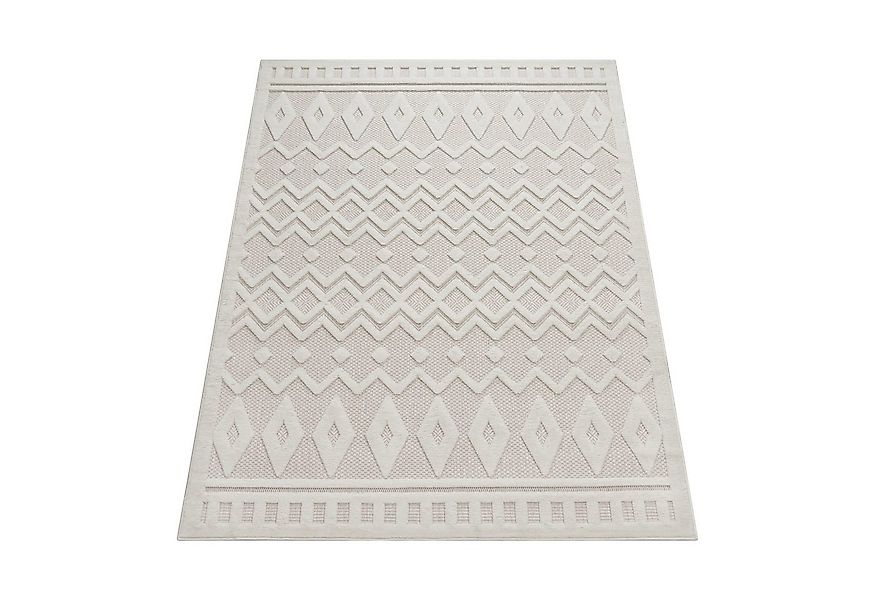 KADIMA DESIGN Teppich Struktur Wohnzimmer schmutzabweisend Teppich Kurzflor günstig online kaufen