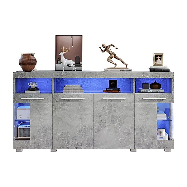 MODFU Sideboard im industriellen Stil (Beistelltisch günstig online kaufen
