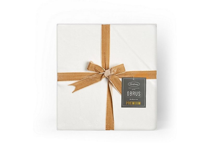 Eurofirany Tischdecke VELVET, Samttischdecke, Servietten, Tischdekoration, günstig online kaufen