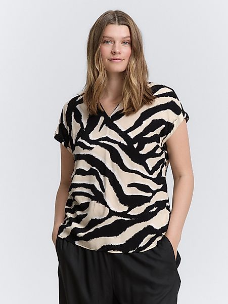 TOM TAILOR PLUS Kurzarmbluse Plus Size günstig online kaufen