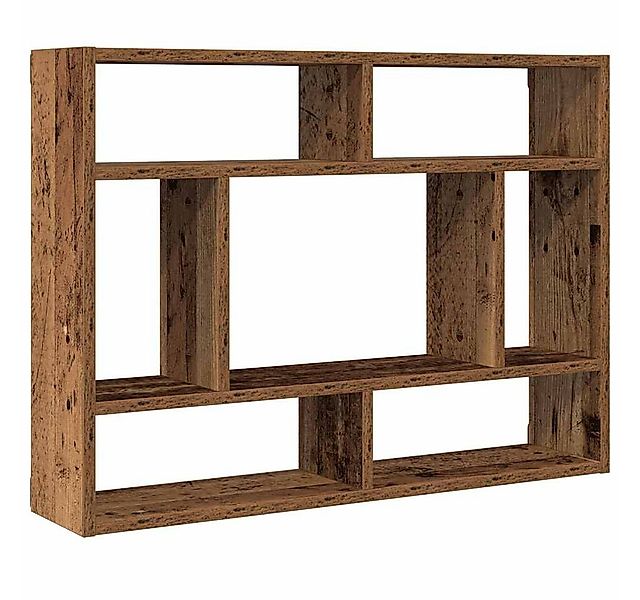 vidaXL Regal Wandregal Altholz-Optik 75x16x55 cm Holzwerkstoff, 1-tlg. günstig online kaufen