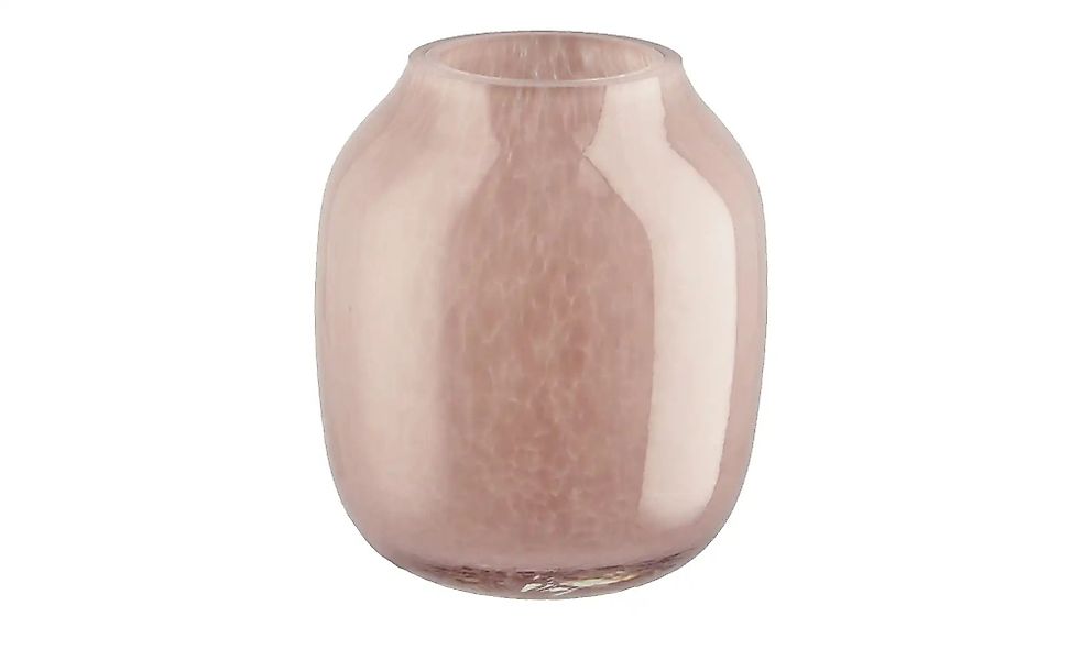 Vase   ¦ rosa/pink ¦ Glas ¦ Maße (cm): H: 11,5  Ø: 10 Accessoires > Vasen - günstig online kaufen