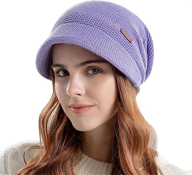 XDeer Mütze & Schal Damen Wollmütze Winter Mütze Warme Strickmütze Frauen 5 günstig online kaufen