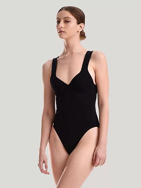 Wolford - Essentials Onepiece Swimsuit, Frau, black, Größe: XSB günstig online kaufen