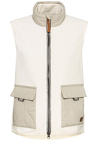 camel active Fleeceweste Teddy Fleeceweste mit Stehkragen günstig online kaufen