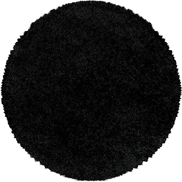 Ayyildiz Teppiche Hochflor-Teppich »SYDNEY 3000«, rund, 50 mm Höhe, Shaggy, günstig online kaufen
