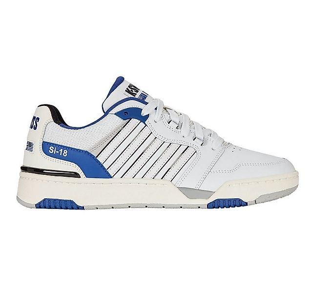 K-Swiss Si-18 Rival (Leder) 2025 weiss/blau/schwarz Herren Sneaker günstig online kaufen