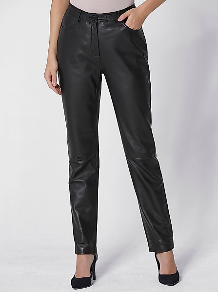 creation L Jerseyhose Lammnappa-Lederhose Innenbeinlänge ca. günstig online kaufen