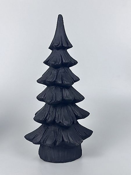 Trend Line Dekofigur TrendLine Dekofigur Polyharz Baum 27 cm schwarz günstig online kaufen