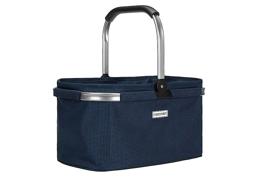 anndora Einkaufskorb mit stabilem Aluminiumrahmen, 22 l, Stoff durch Klettv günstig online kaufen