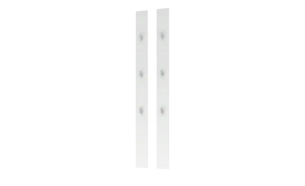 Garderobenpaneel 2er Set  Vitreo Neo ¦ weiß ¦ Holzwerkstoff ¦ Maße (cm): B: günstig online kaufen