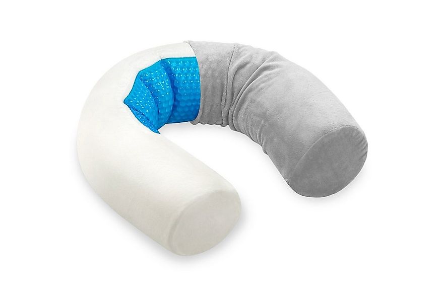 Vitabo Nackenkissen Reisekissen mit Gelpad, Ergonomisches Nackenhörnchen bi günstig online kaufen