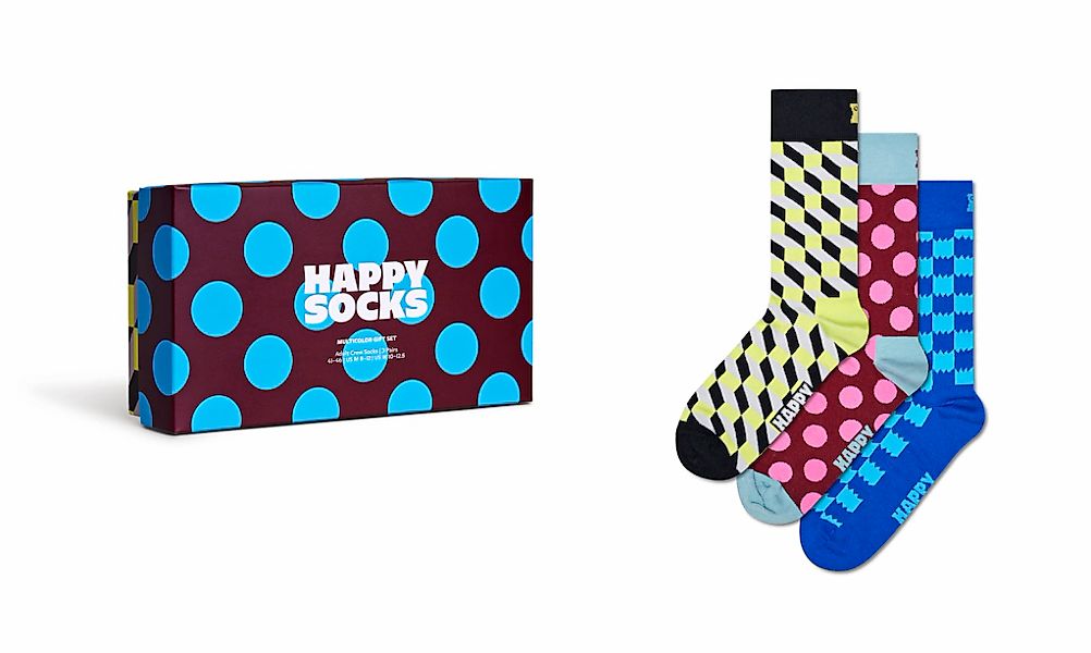 Happy Socks Langsocken, (3er Pack) günstig online kaufen