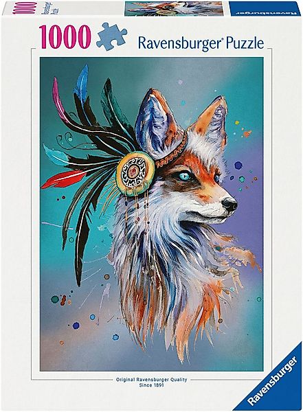 Ravensburger Puzzle Spirit Fuchs, 1000 Puzzleteile, Made in Germany günstig online kaufen