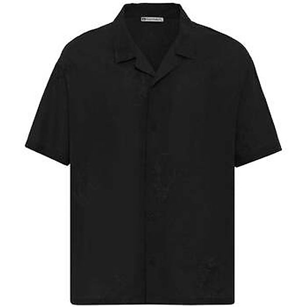 Dandalo  Hemdbluse Dave Oversize Lapel Collar Short Sleeve Shirt günstig online kaufen