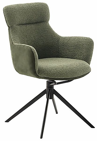 MCA furniture Esszimmerstuhl "PELION", Feingewebe, (2er-Set), drehbar 360, günstig online kaufen