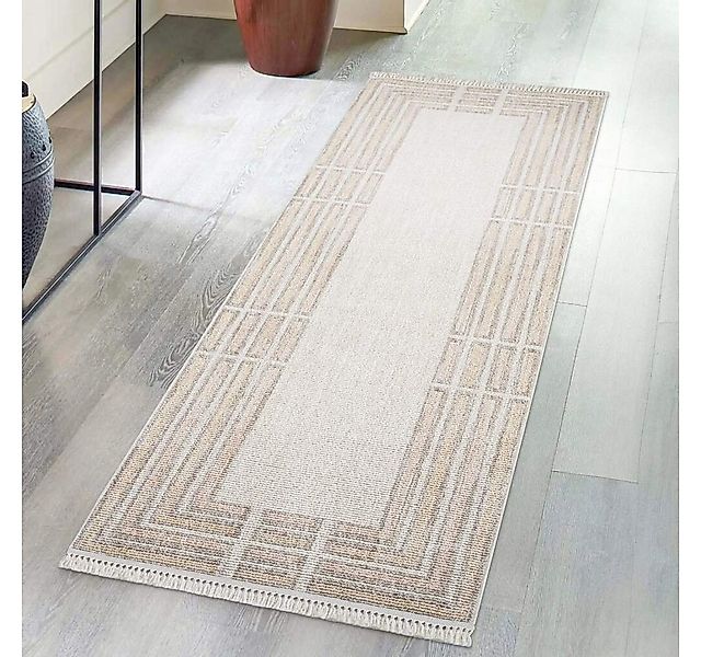 Carpet City Teppich CLASICO 9068, rechteckig, Höhe: 11 mm, Läufer, Kurzflor günstig online kaufen