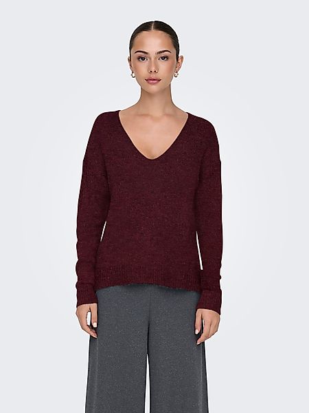 JDY V-Ausschnitt-Pullover JDYELANORA L/S V-NECK PULLO. günstig online kaufen