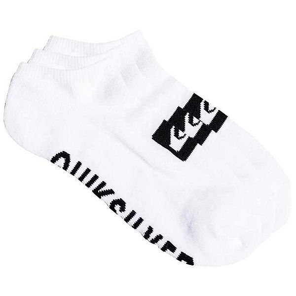 Quiksilver Ankle Socken 3 Paare One Size White günstig online kaufen