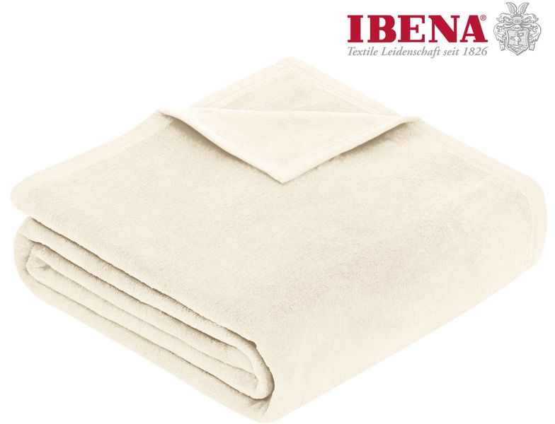 IBENA Wohndecke "Luxus" verschiedene Größen, unifarbenes Design, Kuscheldec günstig online kaufen