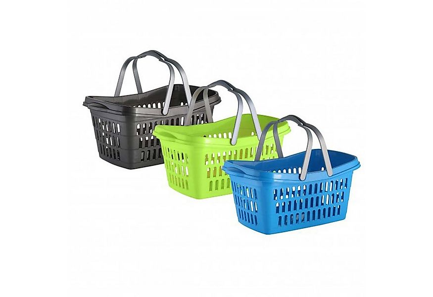 Testrut Wäschekorb Farbenfroher Wäschekorb aus Kunststoff 60 cm – Robust un günstig online kaufen