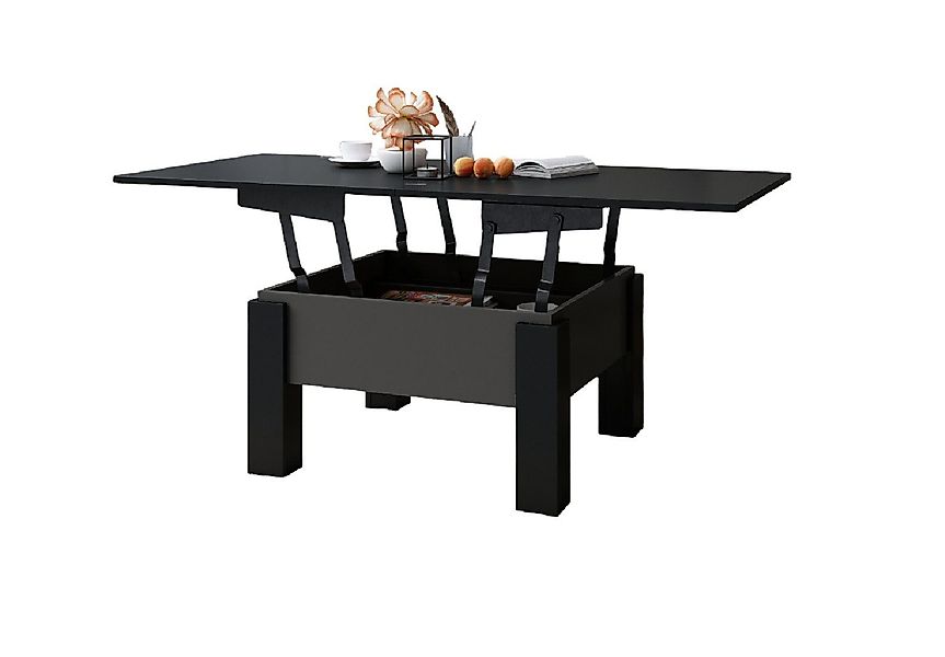 designimpex Couchtisch Design Oslo Tisch höhenverstellbar günstig online kaufen