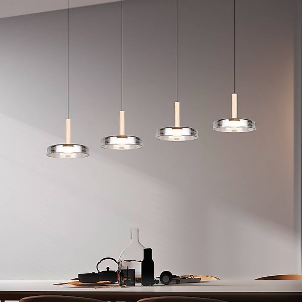 TRIO Leuchten LED Pendelleuchte CELESTE dimmbare LED Hängelampe aus Metall günstig online kaufen