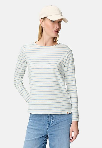 camel active Langarmshirt Langarm-T-Shirt aus reiner Baumwolle Langarm günstig online kaufen