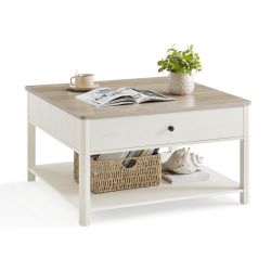 VASAGLE Couchtisch, Wohnzimmertisch, viel Stauraum, 80 günstig online kaufen