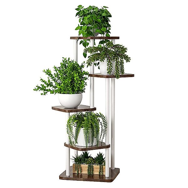 NUODWELL Pflanzentreppe 5 Etagen Blumenständer Pflanzenständer, günstig online kaufen