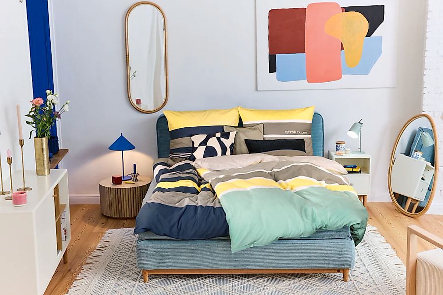 TOM TAILOR HOME Bettwäsche "Carl in Gr. 135x200 oder 155x220 cm" 3 tlg. mit günstig online kaufen