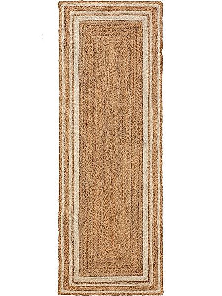 benuta Teppich Jutta, rechteckig, Höhe: 5 mm, Hangefertigter Juteteppich, Z günstig online kaufen