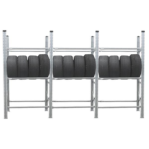 PROREGAL Reifenregal Proximo 200 x 270 x 40 cm bis zu 36 Reifen auf 3 Ebene günstig online kaufen