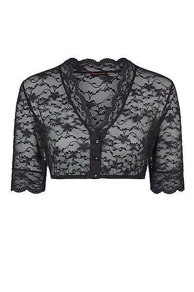 Nina Von C. Dirndlbluse Dirndl-Bluse Luisa, halbarm - schwarz günstig online kaufen