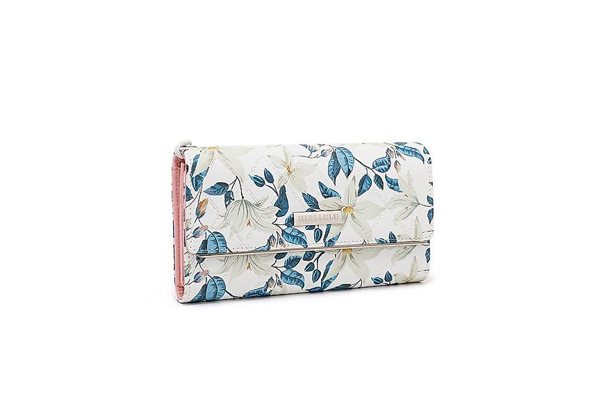 Miss Lulu Geldbörse Damen Portemonnaie Groß, Elegante Geldbörse aus PU-Lede günstig online kaufen