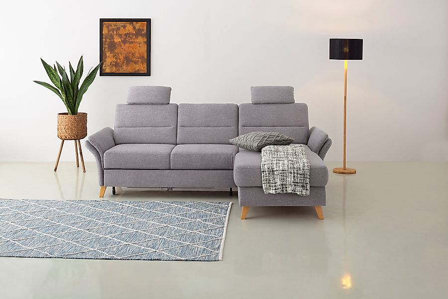 Home affaire Ecksofa Westerland L-Form, Federkern-Polsterung, günstig online kaufen