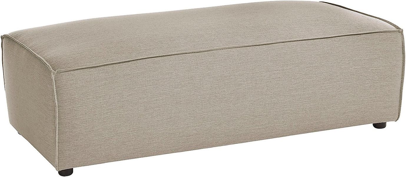 Home affaire Hocker NEU: SHERWOOD XXL, Polsterhocker, Cord, Webstoff, recht günstig online kaufen