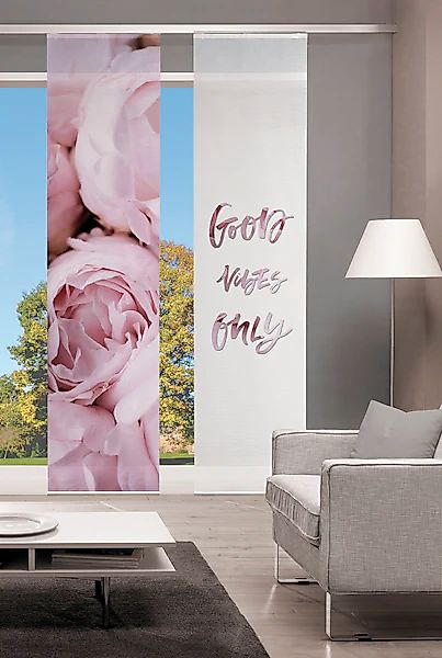 Vision S Schiebegardine »ROSANA« Paneelwagen 1 Stk. tlg. HxB: 260x60, BAMBU günstig online kaufen