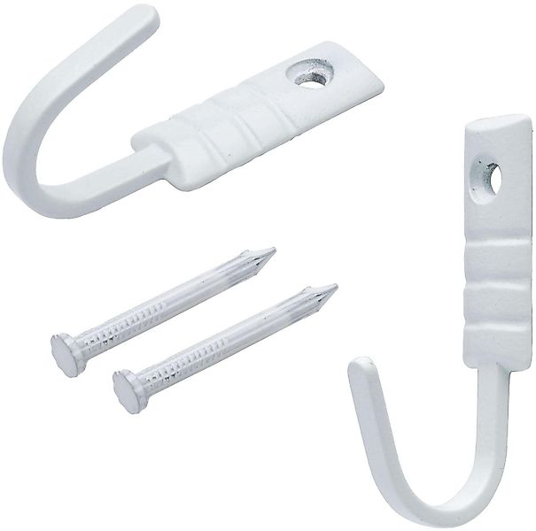 Liedeco Zierhaken, Gardinen, Vorhänge, (Set, 2-St), günstig online kaufen