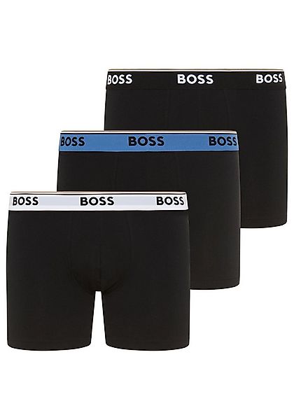 BOSS Boxershorts (Packung, 3-St) aus bequemer Stretch-Baumwolle, körpernah, günstig online kaufen