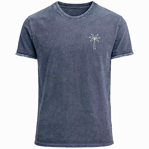 Neverless Print-Shirt Herren T-Shirt mit Palmen günstig online kaufen