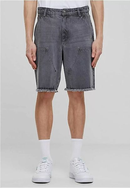 URBAN CLASSICS Shorts Open Edge Two Knee Denim Shorts günstig online kaufen