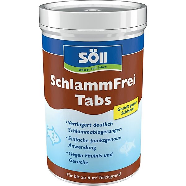 SÖLL Teichpflege Söll SchlammFrei Tabs 6 günstig online kaufen
