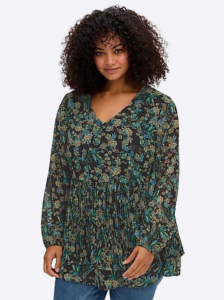 sheego by Joe Browns Klassische Bluse Tunika Langarm günstig online kaufen
