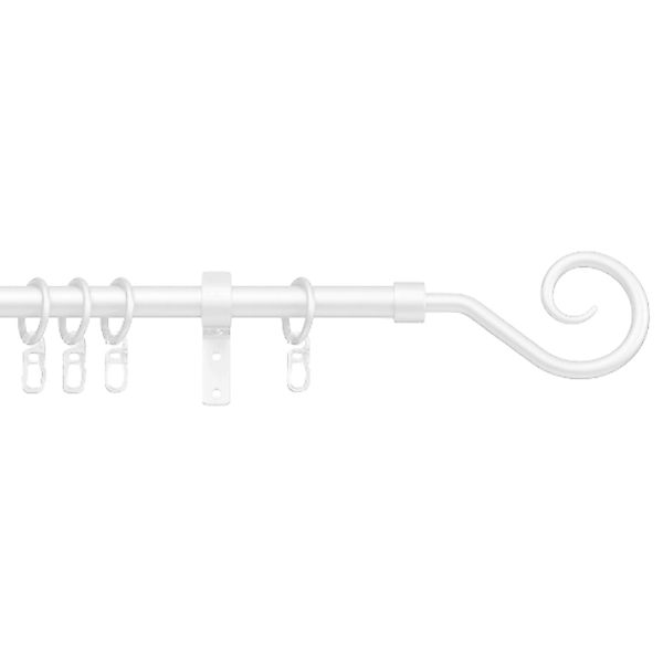 Bestlivings Gardinenstange Vorhangstangen Set 70-130cm o. 130-240cm, 1-läuf günstig online kaufen